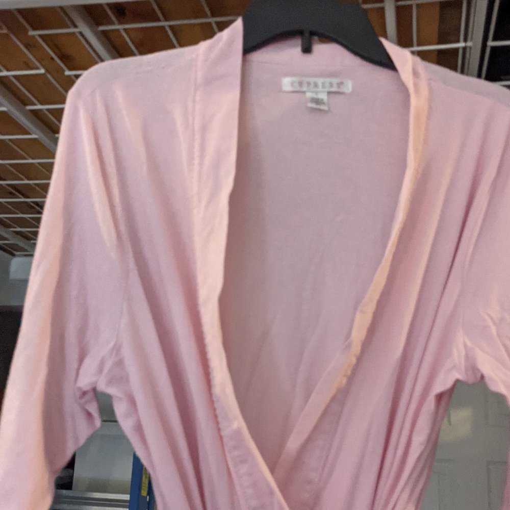 Cypress Pink Cotton Robe - Size L - Picture 7 of 15
